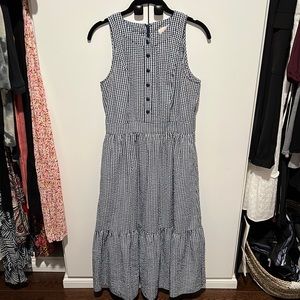 Gal Meets Glam Gingham Dress